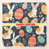 Moderne Ostersonnensammlung Glasuntersetzer (Vorderseite)