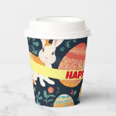 Moderne Ostersonnensammlung Pappbecher (Vorderseite)