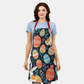 Moderne Ostersonnensammlung Schürze (Getragen)