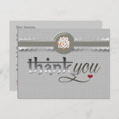 Moderne östliche Liebe Fusion Danke Postcard Postkarte (Vorne/Hinten)