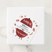 Moderne Outdoor GRILLEN Kinderdusche Geschenkanhänger (Beispiel)