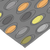 Moderne Ovale aus dem Mittelalter - Schiefergrau Kurzer Tischläufer (Ecke)