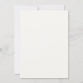 Moderne Paar-Foto-Save-the-Date-Karte (Rückseite)