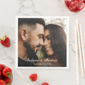 Moderne Paare Dusche Foto Serviette (Beispiel)