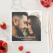 Moderne Paare Dusche Foto Serviette (Beispiel)