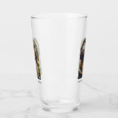 Moderne Paarfoto individuell anpassbar Glas (Links)