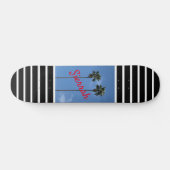 Moderne Palmen Skateboard (Horizontal)