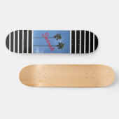 Moderne Palmen Skateboard (Horizontal)