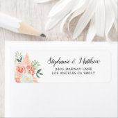 Moderne Pampas Grass Rose Foliage Hochzeit (Insitu)