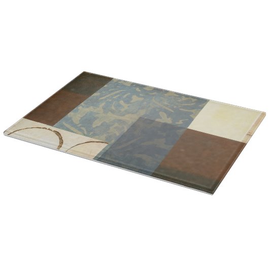 Moderne Panel-Malerei Schneidebrett (Ecke)