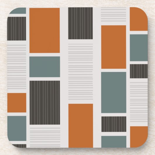 Moderne Panels aus dem Mittelalter Getränkeuntersetzer (Vorderseite)