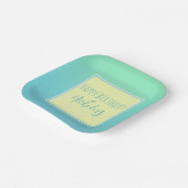 Moderne Papierplatte Pappteller (Gewinkelt)