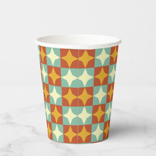 Moderne Papiertücher aus dem Mittelalter - Retro B Pappbecher (Rechts)