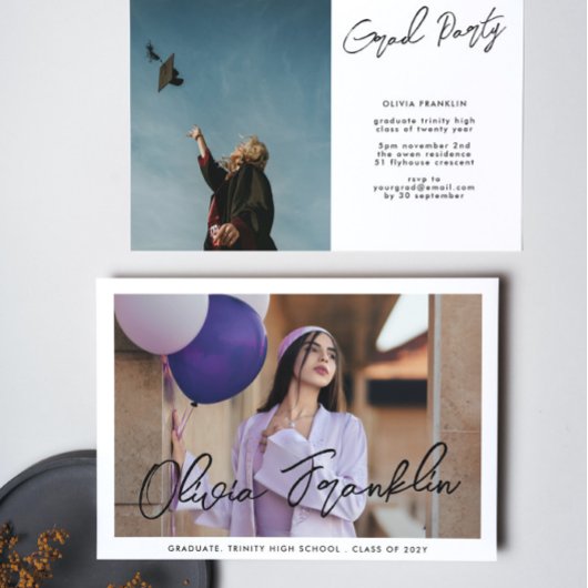 Moderne Partei für das Foto von Textnachrichten an Einladung