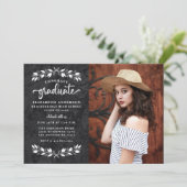 Moderne Partei für den Schwarz-weißen Foto Ankündigung (Stehend Vorderseite)