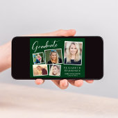 Moderne Partei für grüne Absolventen von Fotosamml Einladung