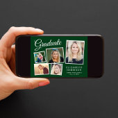 Moderne Partei für grüne Absolventen von Fotosamml Einladung