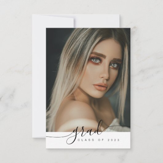 Moderne Partei für Schwarz-Weiß-Skripte Einladung (Vorderseite)