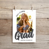 Moderne Partei mit zwei Fotos Einladung