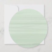 Moderne Partnerschaft für geometrische Rahmen Euka Einladung (Rückseite)