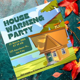 Moderne Party Einladung