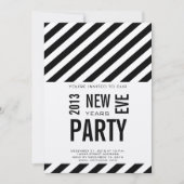 Moderne Party Einladung 2013 (Vorderseite)