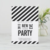 Moderne Party Einladung 2013 (Stehend Vorderseite)