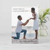 moderne Party Einladung für einfaches Foto (Stehend Vorderseite)