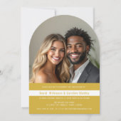 moderne Party Einladung für einfaches Foto (Vorderseite)