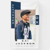 Moderne Party für Minimalistisches Foto Banner (Vertikal)