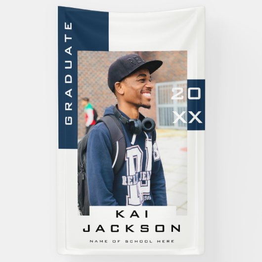 Moderne Party für Minimalistisches Foto Banner (Vertikal)