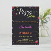 Moderne Party-Karte für Kinder, Jugendliche oder E Einladung (Stehend Vorderseite)