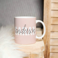 Moderne Pasta Pink Schönheit Personalisiert