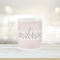 Moderne Pasta Pink Schönheit Personalisiert