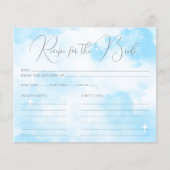 Moderne Pastel Blue Cloud Nine Rezept für die Brau (Vorderseite)