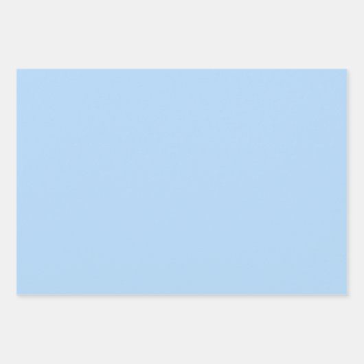 Moderne Pastel Blue Gingham Wrapping Paper Sheets Geschenkpapier Set (Vorderseite 3)