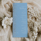 Moderne Pastel Blue Silver Glitzer Hochzeit