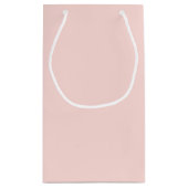 Moderne Pastel Halloween Skull Fall Spooky florale Kleine Geschenktüte (Rückseite)