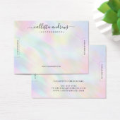 Moderne Pastel Holographic Rainbow Bracelet Displa (Schreibtisch)