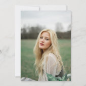 Moderne Pastel Ombre Grad Party Einladung (Rückseite)