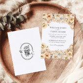 Moderne Pastel Peony Einladung