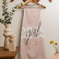 Moderne Pastel Pink Girl Boss Phrase