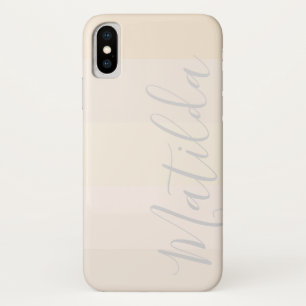 Moderne Pastel Skin Ombre Personalisierter Name Case-Mate iPhone Hülle