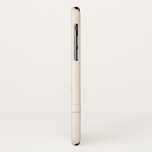 Moderne Pastel Skin Ombre Personalisierter Name Case-Mate iPhone Hülle (Hinten/Links)