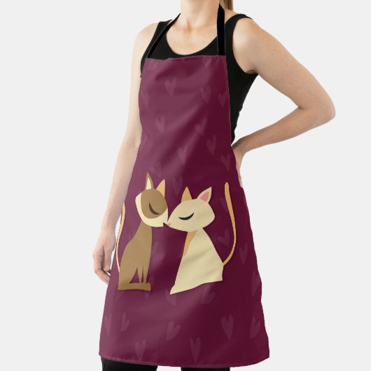 Moderne Pastelkatzen Besondere Schürze (InSitu)