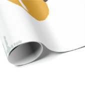 Moderne Pastell Abstrakte Bio Formen Geschenkpapier (Rolleneckpunkt)