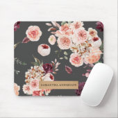 Moderne Pastell-Blume & Kraft-Personalisiertes Ges Mousepad (Mit Mouse)