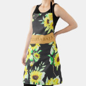 Moderne Pastell-Blumen-Geschenk-Schürze mit Person Schürze (InSitu)