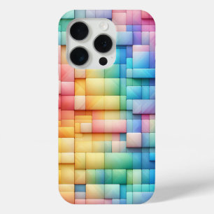 Moderne Pastell-Candy-Block-Handyhülle Soft Rainbo Case-Mate iPhone Hülle