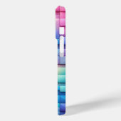 Moderne Pastell-Candy-Block-Handyhülle Soft Rainbo Case-Mate iPhone Hülle (Rückseite / Links)